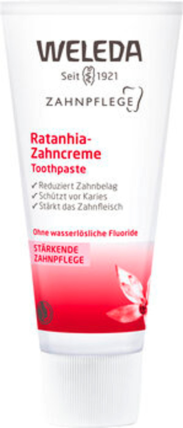 Produktfoto zu Ratanhia-Zahncreme WELEDA
