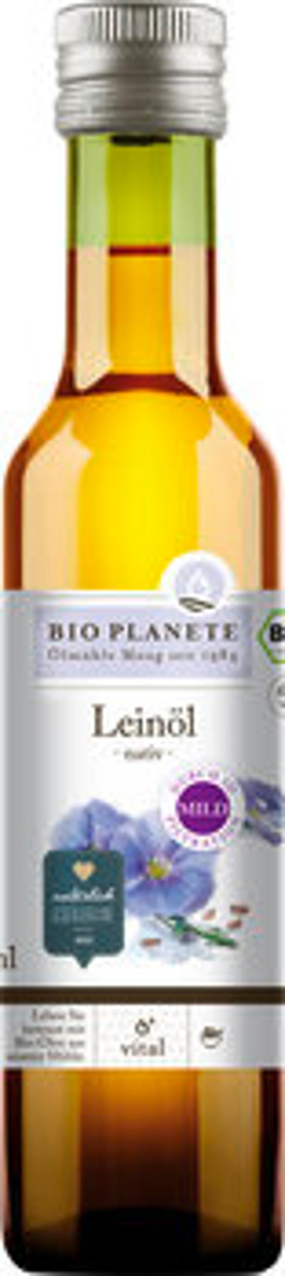 Produktfoto zu Leinöl, nativ, Rohkost 250ml