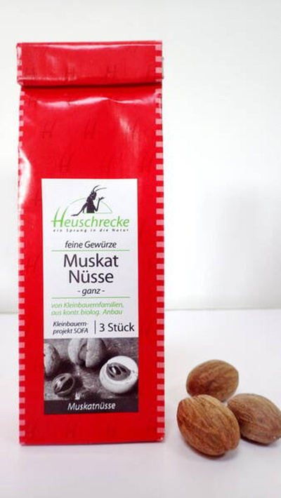 Produktfoto zu Muskatnuß ganz