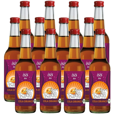 Produktfoto zu 12er-Kasten isis Cola-Orange
