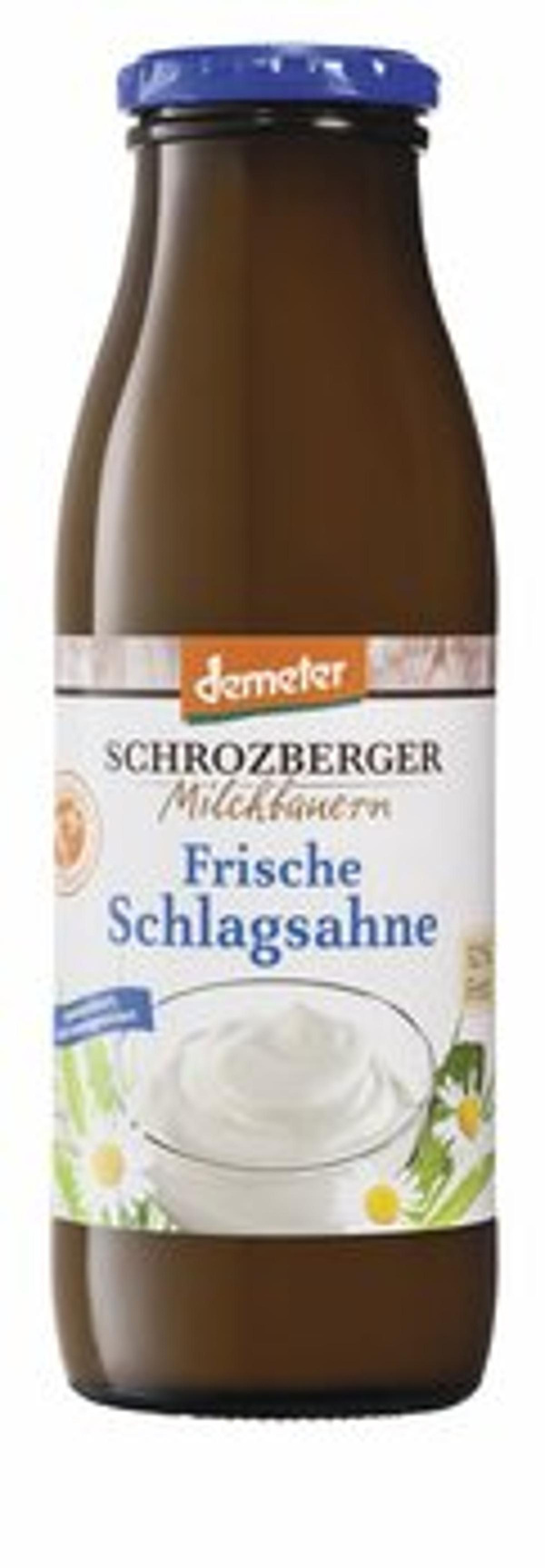 Produktfoto zu Schlagsahne Demeter 32% 0,5l