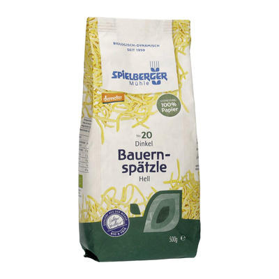 Produktfoto zu Dinkel-Bauernspätzle, hell 500g