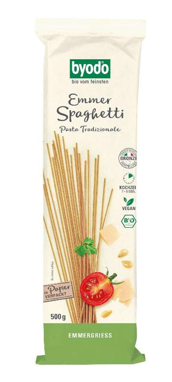 Produktfoto zu Emmer Spaghetti, Sommerdinkel