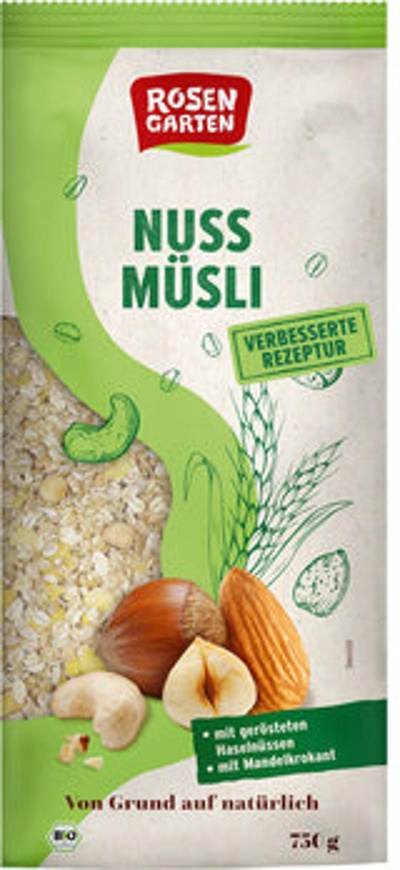 Produktfoto zu Nuss-Müsli 750g ROS