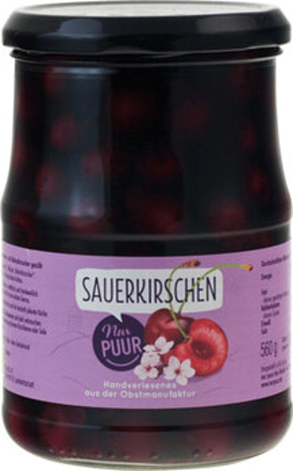 Produktfoto zu Sauerkirschen entst.650g NPuur