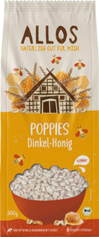 Produktfoto zu Dinkel-Honig-Poppies
