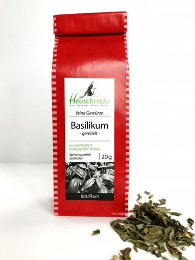 Produktfoto zu Basilikum, gerebelt,