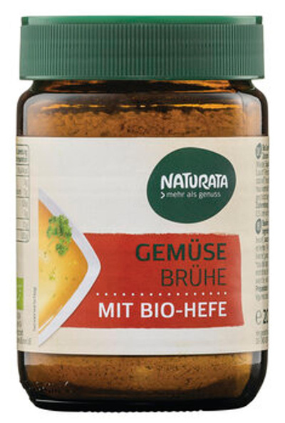 Produktfoto zu Gemüsebrühe mit Bio-Hefe, Glas