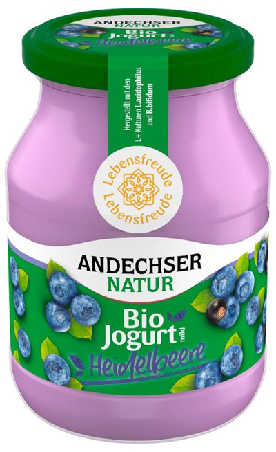 Produktfoto zu Joghurt Heidelbeer 500g AND