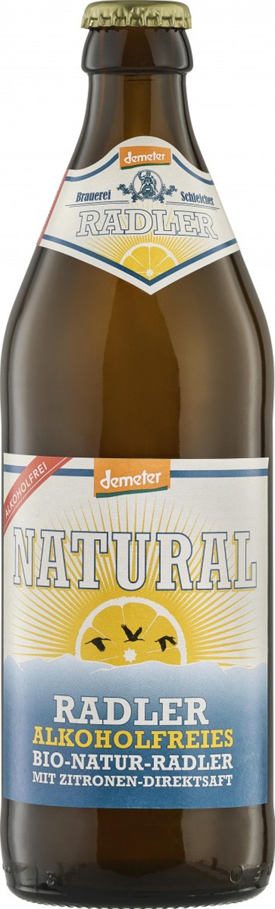 Produktfoto zu Schleicher Radler alkfrei Fl.