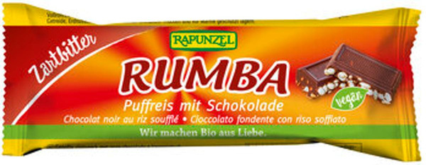 Produktfoto zu Rumba Puffsreis Zartbitter
