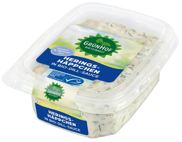 Produktfoto zu Heringshäppchen Dill 150g