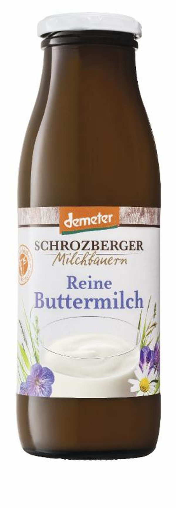 Produktfoto zu Buttermilch Demeter 0,5l