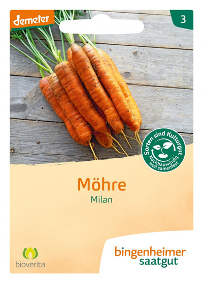 Produktfoto zu Frühe Möhre Milan