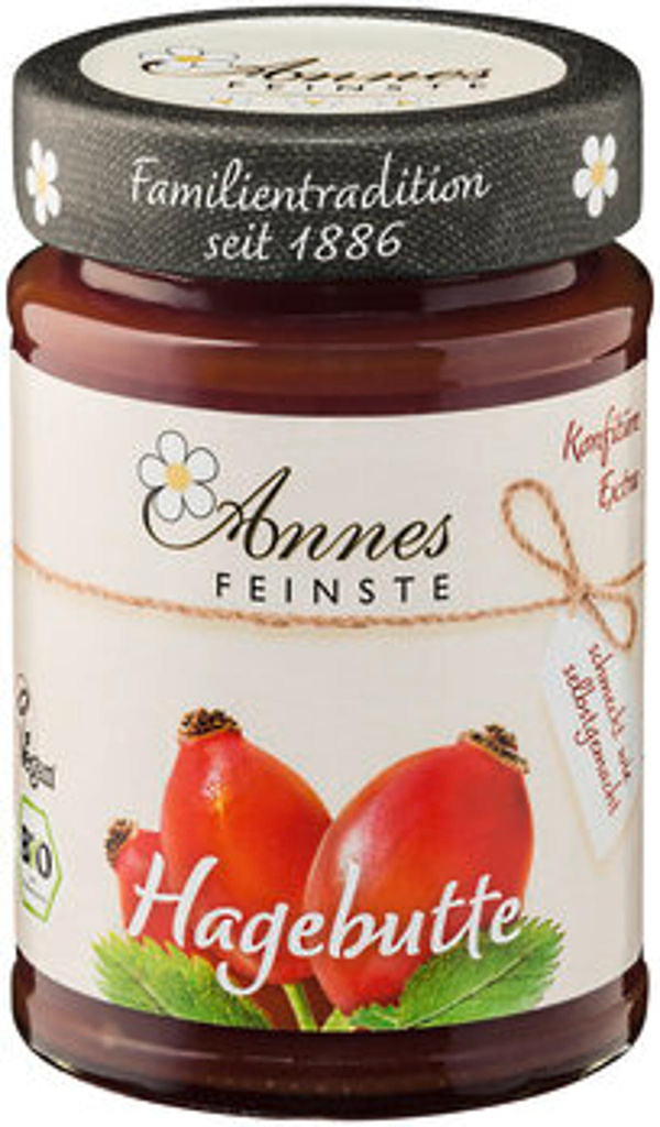 Produktfoto zu Hagebutten Konfitüre 225g