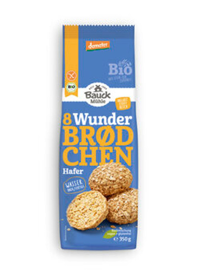 Produktfoto zu Wunderbrödchen Hafer 350g