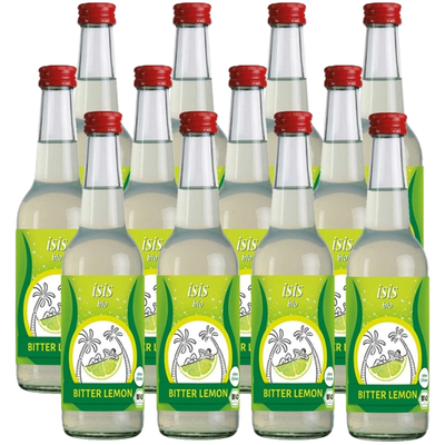 Produktfoto zu 12er-Kasten isis Bitter Lemon