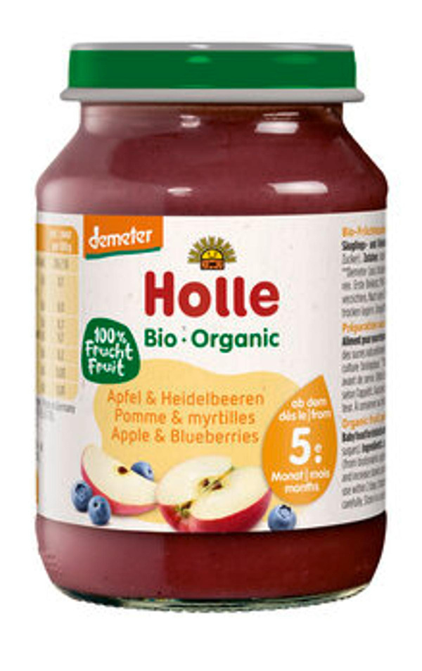 Produktfoto zu Apfel mit Heidelbeere