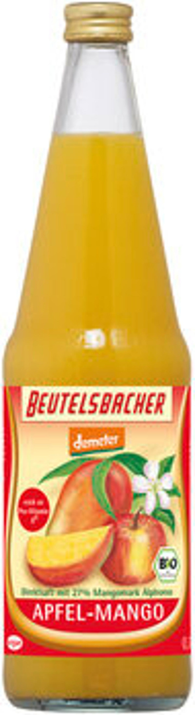 Produktfoto zu Apfel-Mango-Saft 0,7l, demeter