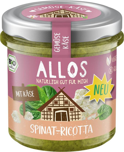 Produktfoto zu Aufstrich Spinat-Ricotta 135g