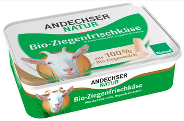 Produktfoto zu Ziegenfrischkäse 65% AND