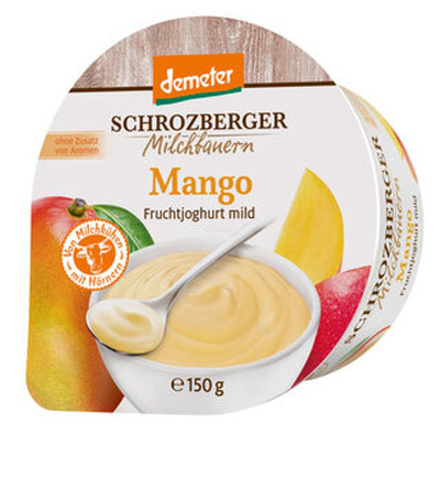 Produktfoto zu Joghurt Mango 150g