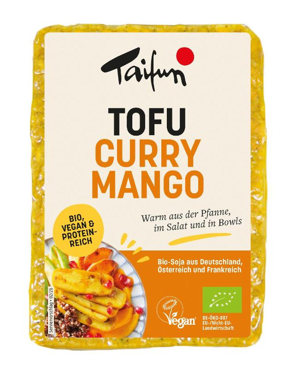 Produktfoto zu Tofu Curry Mango 200g