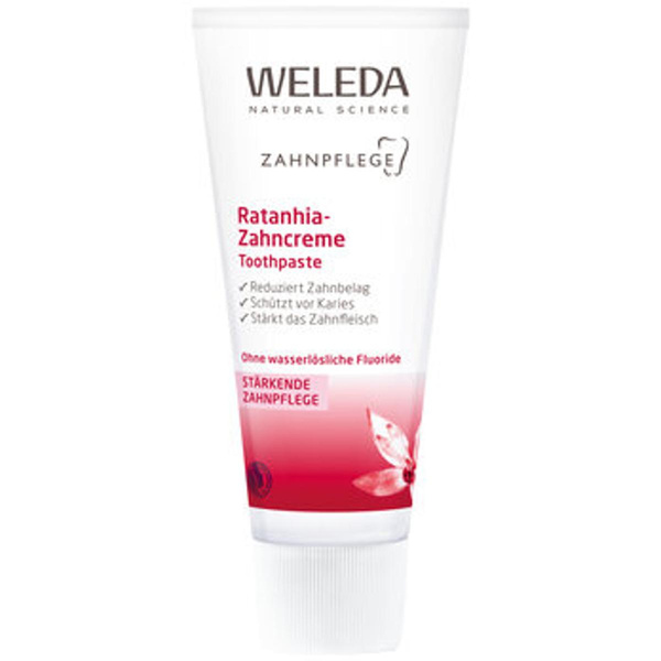 Produktfoto zu Ratanhia-Zahncreme WELEDA