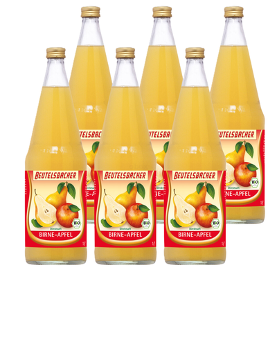 Produktfoto zu 6-er Kasten Birne-Apfelsaft 1l