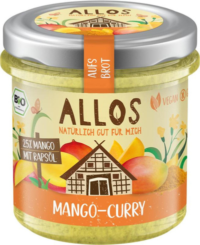 Produktfoto zu Auf's Brot Mango Curry 140g