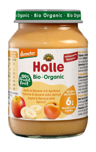 Produktfoto zu Apfel & Banane mit Aprikose