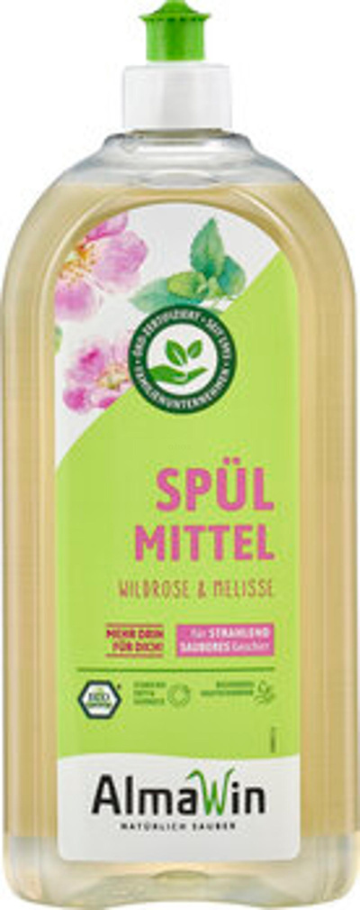 Produktfoto zu Spülmittel Wildrose Melisse