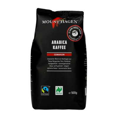Produktfoto zu Mount Hagen Röstkaffee, gemahl