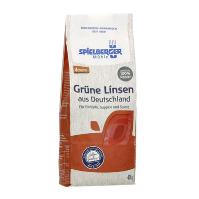Produktfoto zu Linsen Demeter 400g