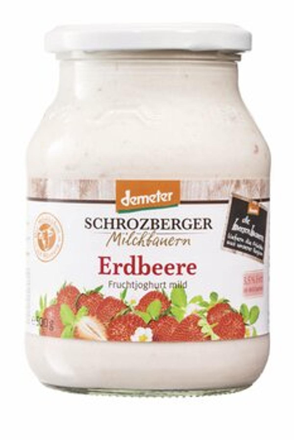 Produktfoto zu Erdbeerjoghurt 500g SB