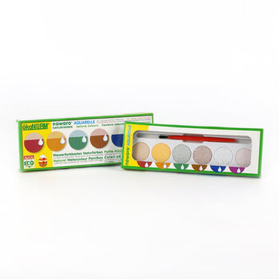 Produktfoto zu Natur-Malkasten  6 Farben