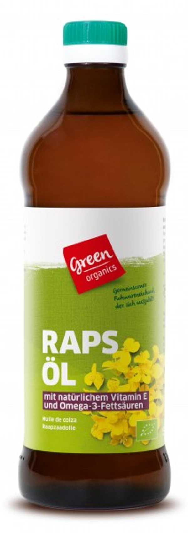 Produktfoto zu Rapsöl kaltgepresst  500ml