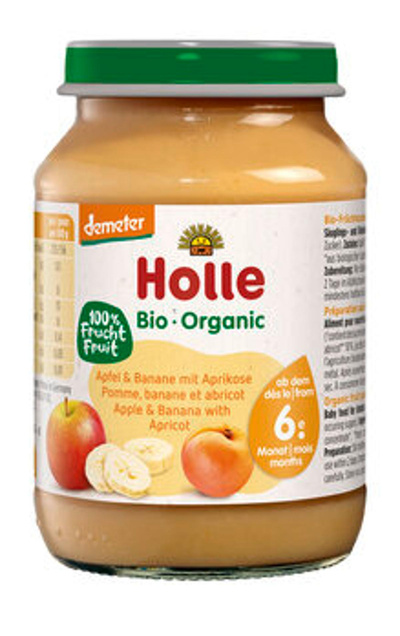 Produktfoto zu Apfel & Banane mit Aprikose