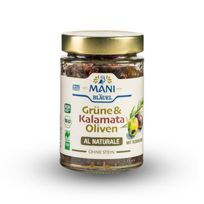 Produktfoto zu Grüne & Kalamata Oliven Rosmar