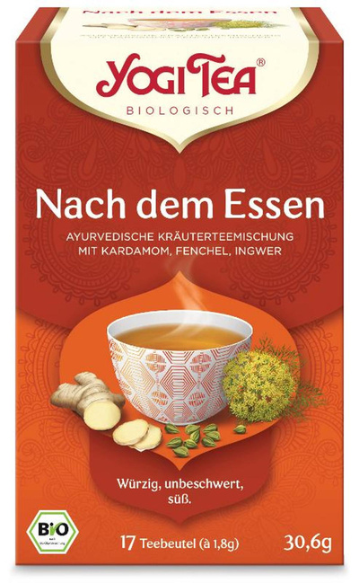 Produktfoto zu Nach dem Essen Tee Yogi