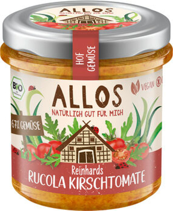 Produktfoto zu Hofgemüse Rucola-Kirschtomate