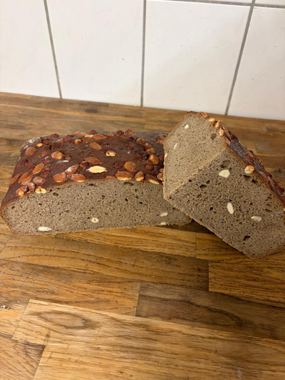Produktfoto zu Nusslaib 1_4 ca. 750g