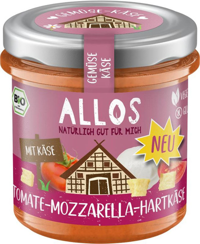 Produktfoto zu Aufstr Tomate-Mozzarella 135g