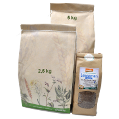 Produktfoto zu Leinsamen braun gesch 500g DHS