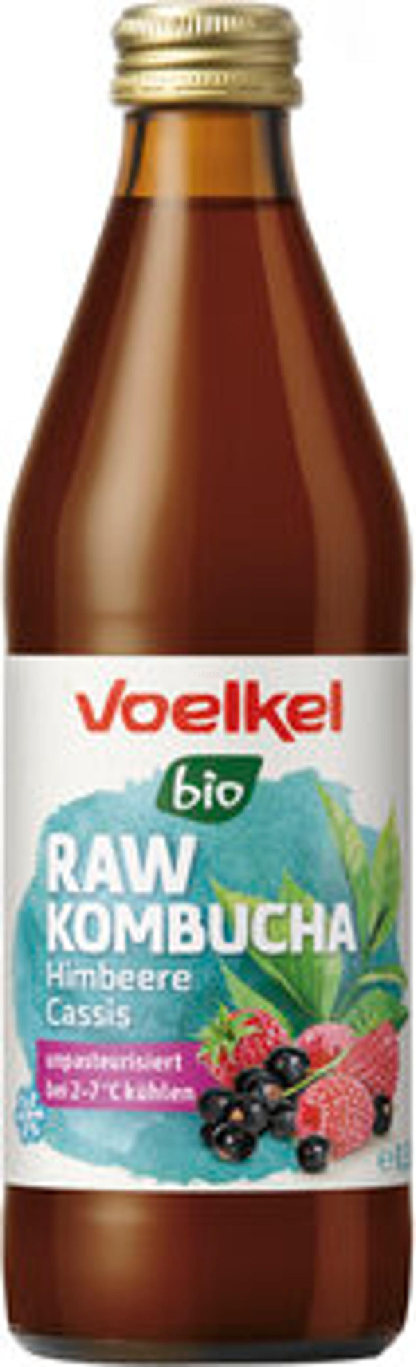 Produktfoto zu RAW Kombucha Himb-Cassis 0,33l