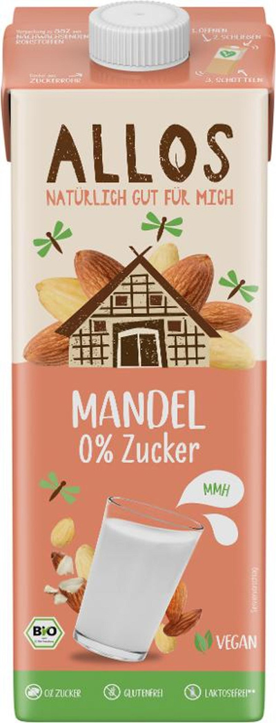 Produktfoto zu Mandel-Drink Naturell Allos