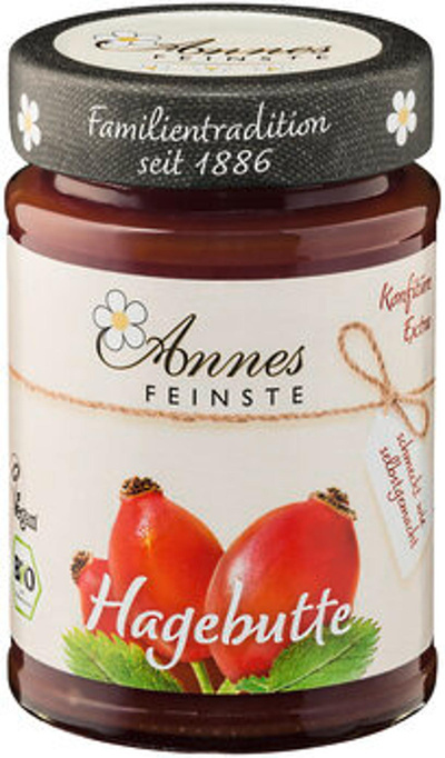 Produktfoto zu Hagebutten Konfitüre 225g