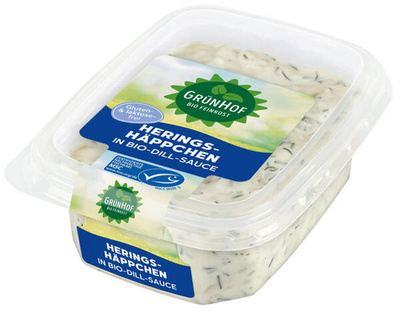 Produktfoto zu Heringshäppchen Dill 150g