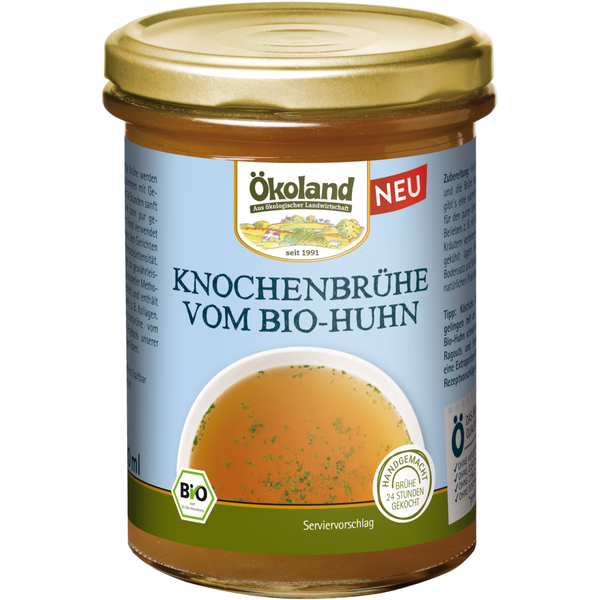 Produktfoto zu Knochenbrühe Huhn Ökoland