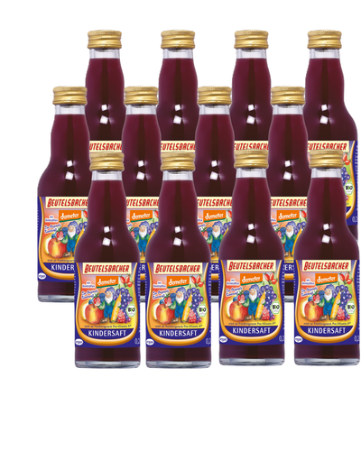 Produktfoto zu 12er Kasten Kindersaft 0,2l